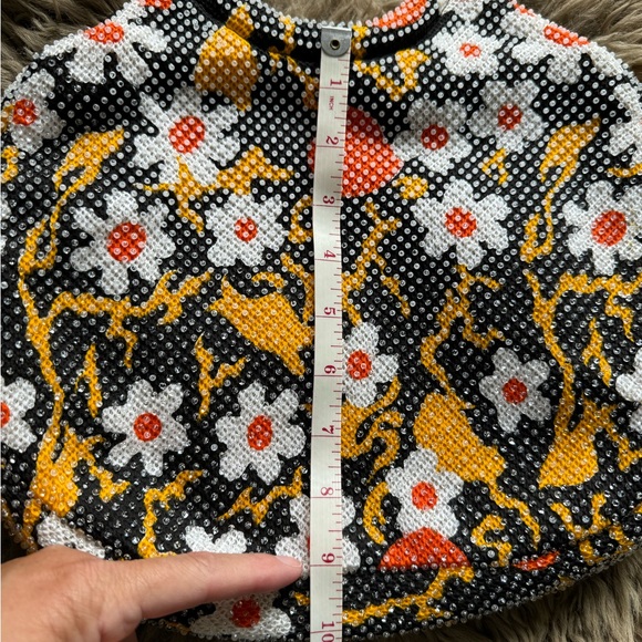 Vintage Floral Beaded Bag - Picture 7 of 10
